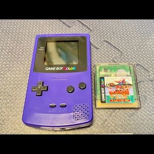 Nintendo Gameboy Color Grape Purple